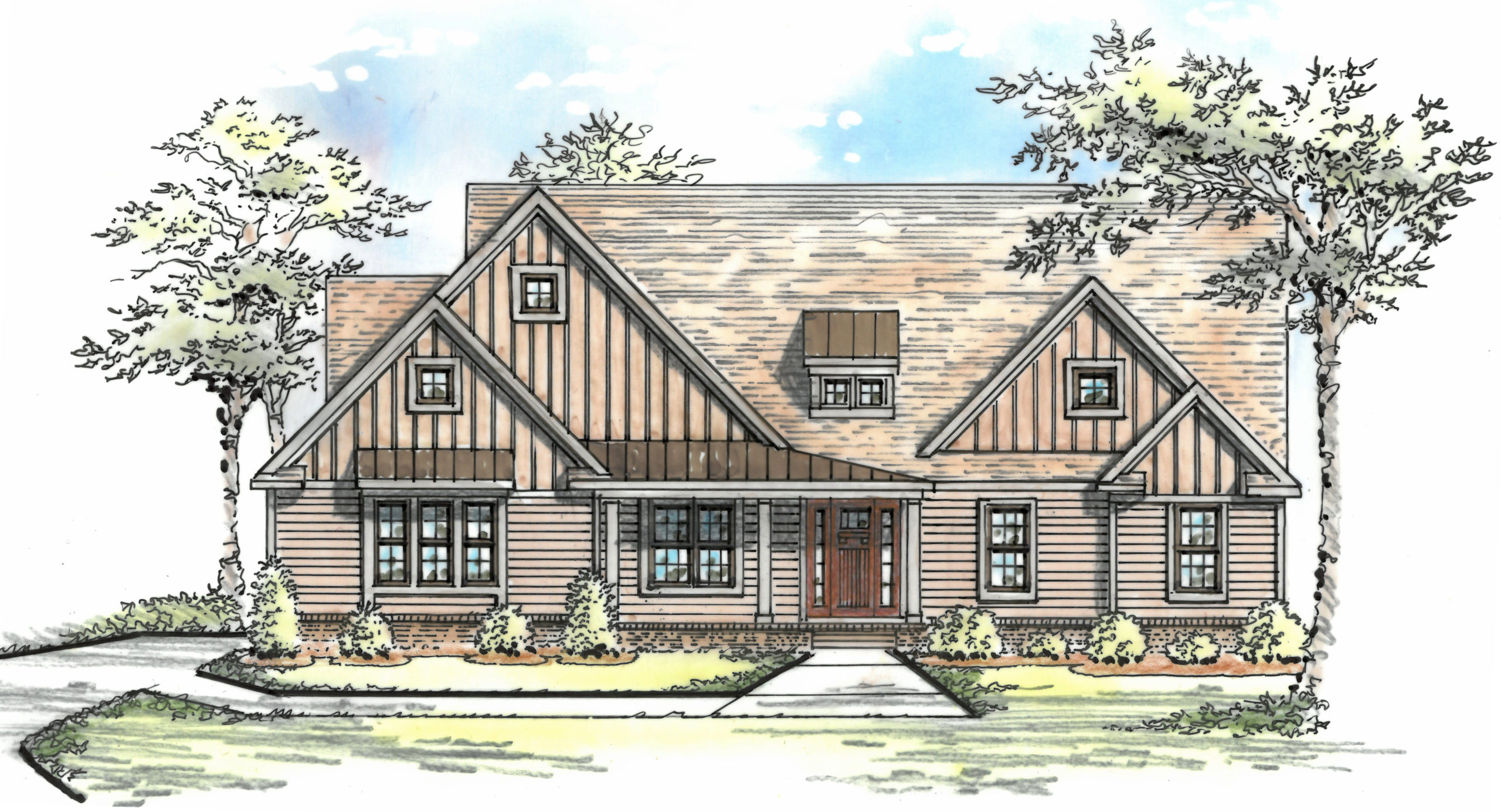 Anderson Farms in Aiken, SC Home Plans The Hearthstone