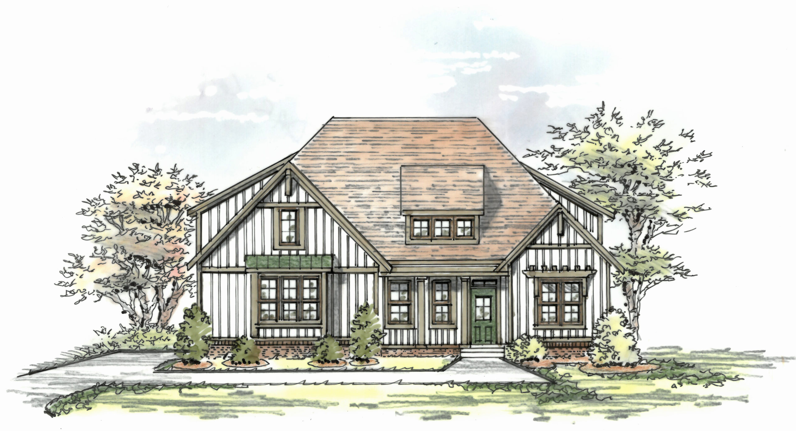 Anderson Farms in Aiken, SC Home Plans The Orchardside I