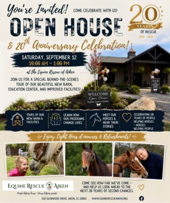 Equine Rescue of Aiken Open House